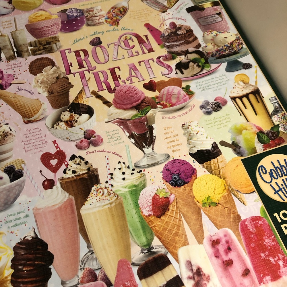 Cobble Hill 80367 Frozen Treats 1000 piece puzzle - Picture 7 of 10